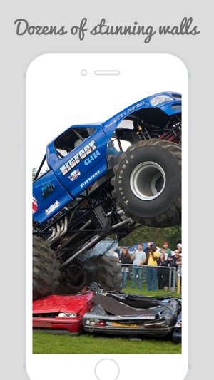 Home & Lock Screen Wallpapers For Monster Truck(圖2)-速報App