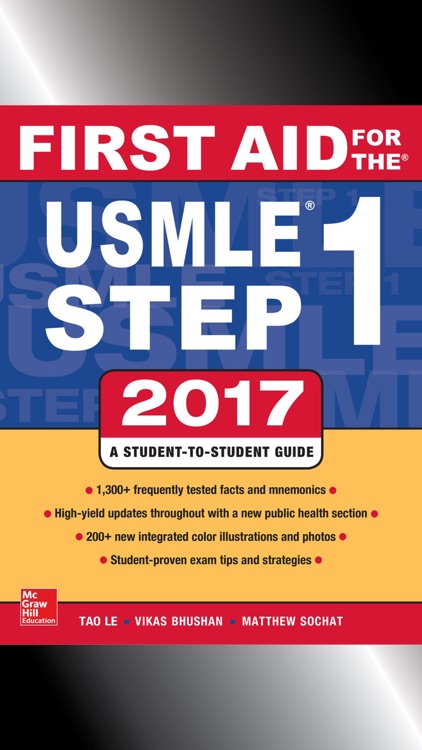 First Aid for the USMLE Step 1, 2017