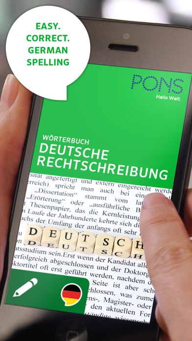 How to cancel & delete Dictionary German Spelling by PONS from iphone & ipad 1