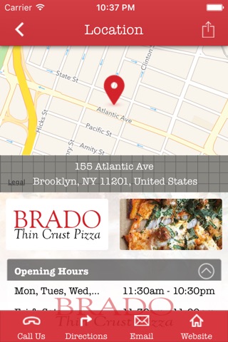 Brado Thin Crust Pizza screenshot 3