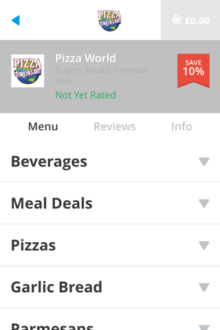 Pizza World screenshot 3