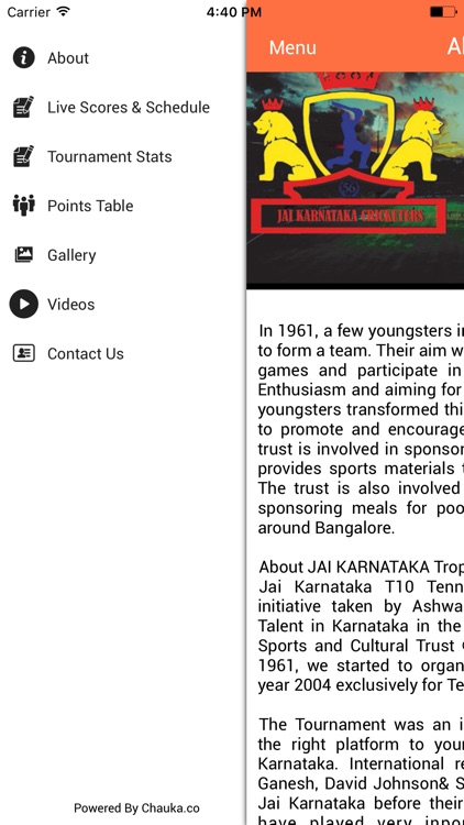 Jai Karnataka Cricketers Bangalore