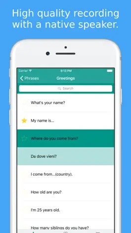 Game screenshot Simply Learn Italian - Travel Phrasebook for Italy apk