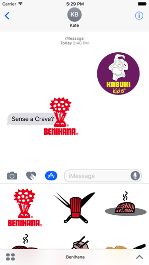 Benihana Sticker Pack