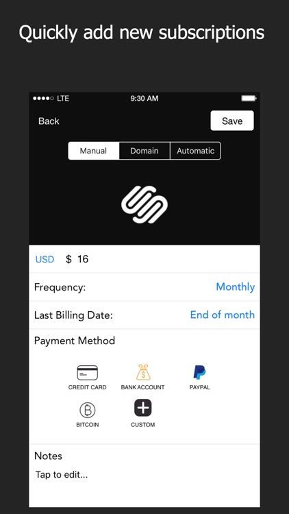 Outflow - Subscription Manager