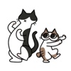 Cat Friends Sticker