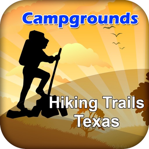 Texas State Campgrounds & Hiking Trails icon