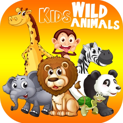 Wild Animals Puzzle Coloring Icon