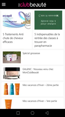 Game screenshot MonClubBeauté : le shop beauté hack