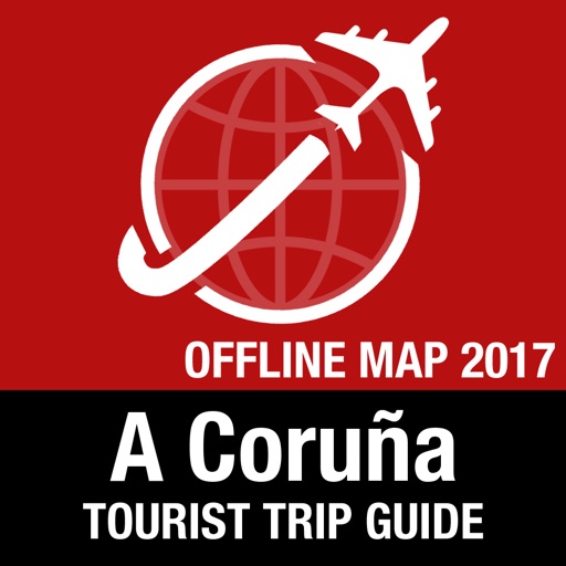 A Coruña Tourist Guide + Offline Map icon