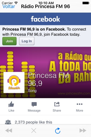 Rádio Princesa FM 96.9 screenshot 4