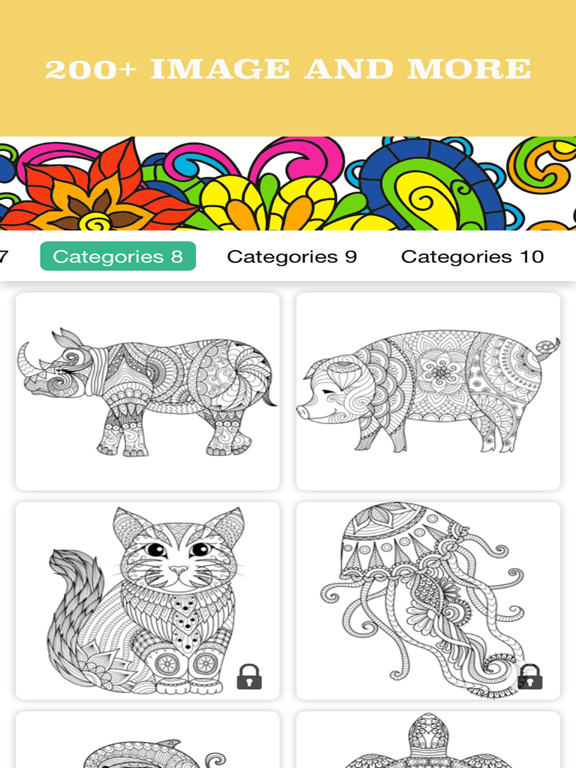 Download 2020 Animals Adult Coloring Book Pages For Anti Stress Iphone Ipad App Download Latest