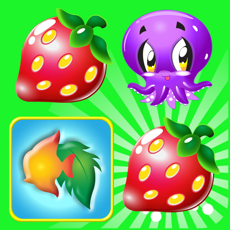 Activities of Kids match - fruit & fish