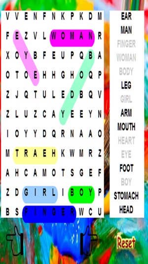 ‎Kids Word Search - 14 X Levels Screenshot