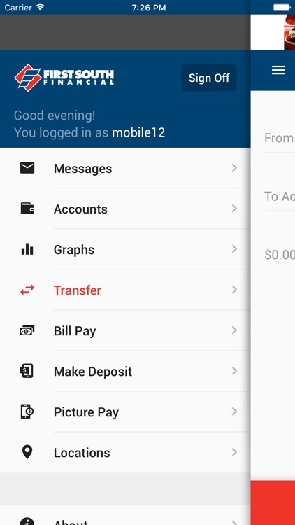 FIRSTSOUTH Mobile Banking screenshot-3