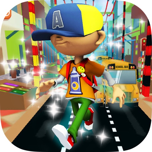 Train Surfers : Runer Dash On Road by Somchai Sompongpuang