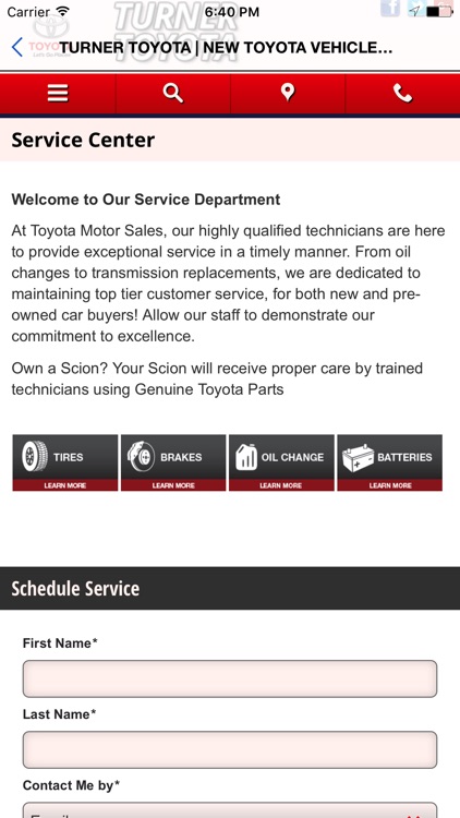 Turner Toyota screenshot-4