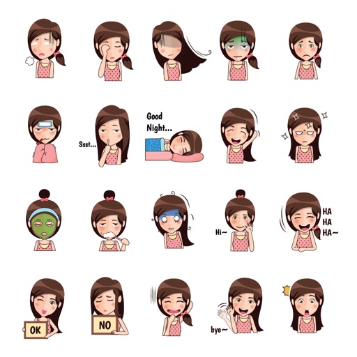 Girl Face Emotions