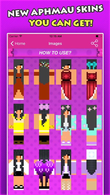 NEW APHMAU SKINS FREE For Minecraft Pocket Edition