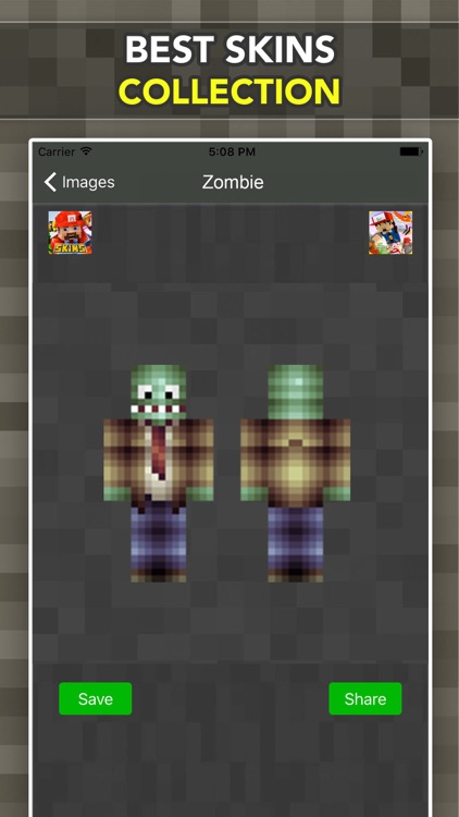 New Zombie Skins For Minecraft Pocket Edition screenshot-3