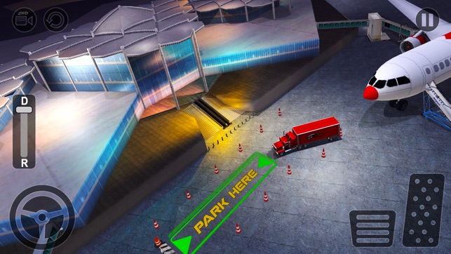 Airport Airplane Cargo Truck Parking Simulator 3D(圖3)-速報App