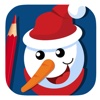 Free Snowman Coloring Book Game For Kids