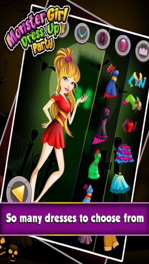 Monster Halloween Fashion Star Dress Up 