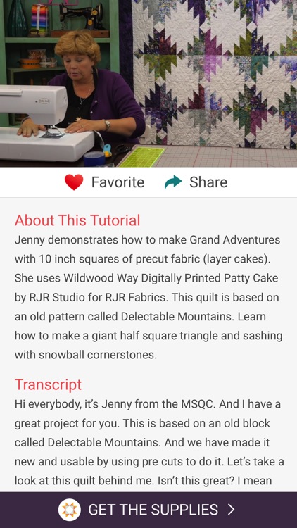 Quilting Tutorials by MSQC screenshot-3