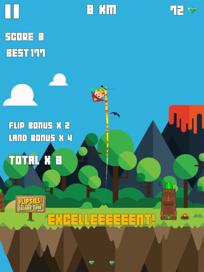 フリップシーズ - アイランドスピン