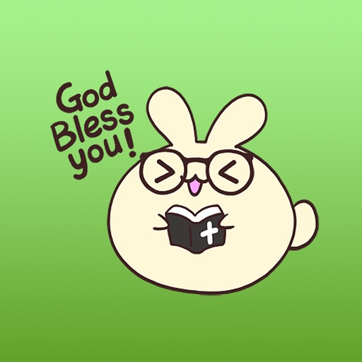 Fluffy The Funniest Rabbit Stickers icon