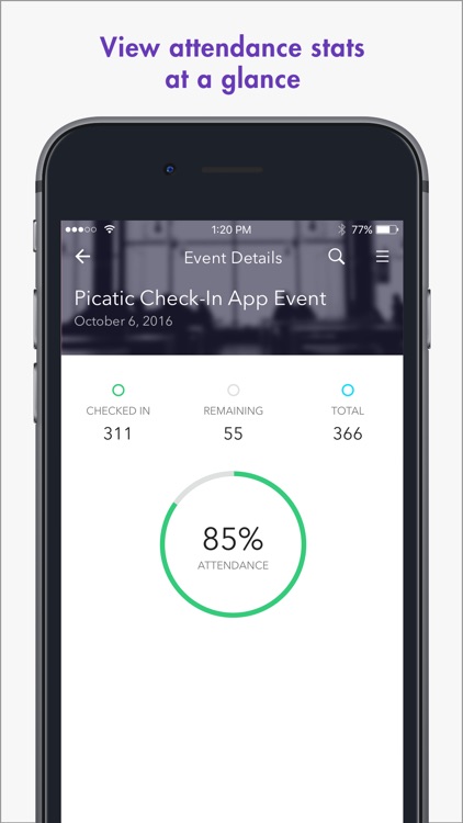 Picatic Check-in & Ticket Scanning