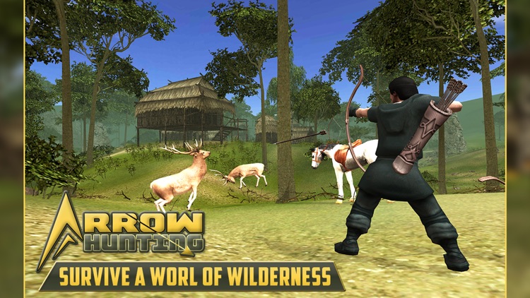 Archery Animal Hunting with arrow shooting screenshot-3