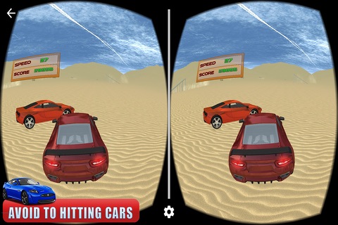 VR Real Car Drifting : Dubai Desert Race Pro screenshot 3