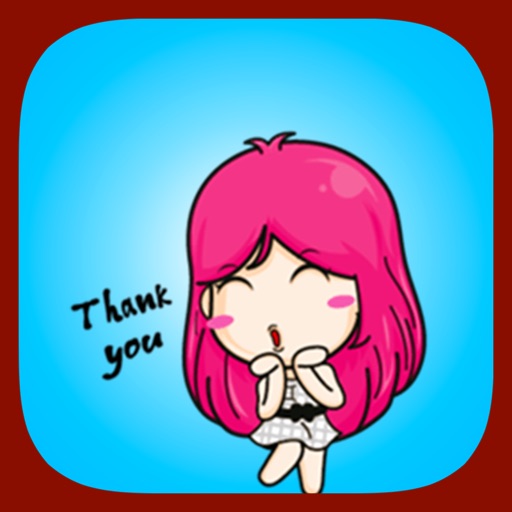 Smart Girl Stickers icon