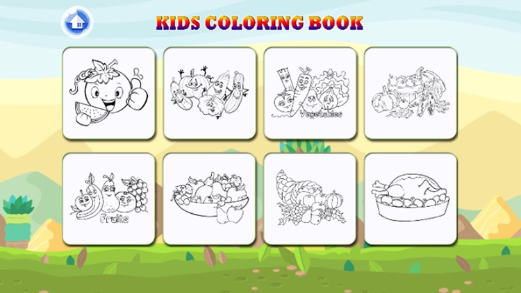 Kids Coloring Books Game