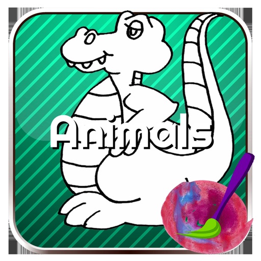 Color and Play Zoo Animals Edition iOS App