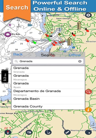 Boating Grenada Nautical Chart screenshot 3