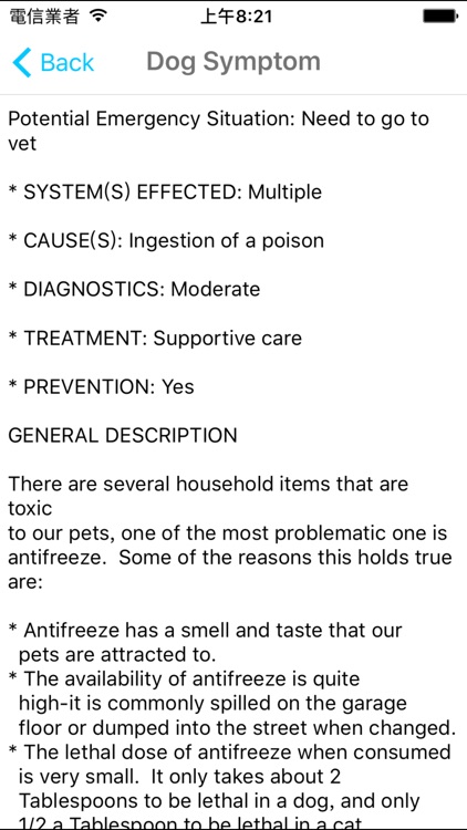 Dog Symptom Checker