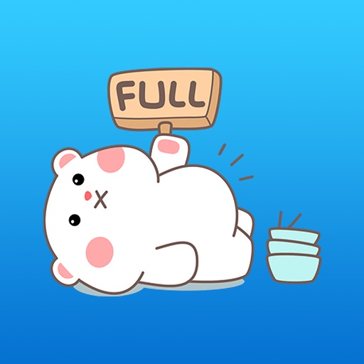 Turbo The Fat White Bear Sticker icon