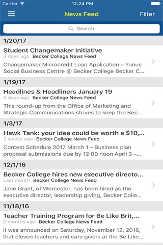 Becker College screenshot 3