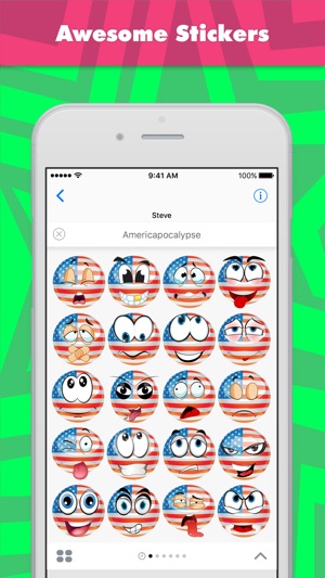 Americapocalypse stickers by Steve(圖1)-速報App