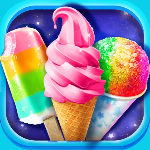 Summer Rainbow Frozen Foods Maker! iOS App