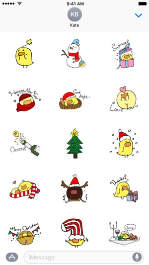 GUJI’S CHRISTMAS − NHH Stickers(圖3)-速報App