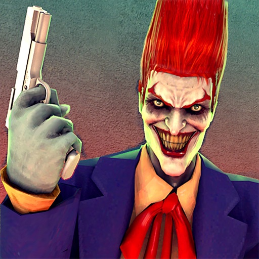 Clown Shooting in Carnival Icon