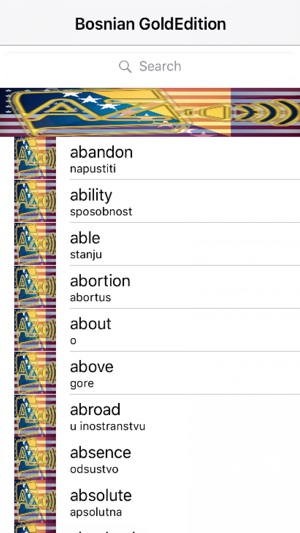 Bosnian Dictionary GoldEdition(圖1)-速報App
