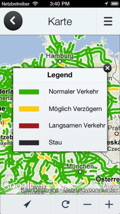 Traffic Info Germany – Real time Road information