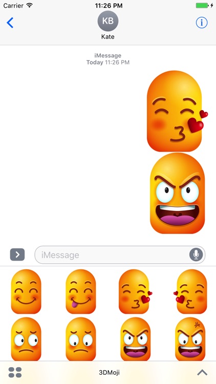 3DMoji - Stickers for Messages