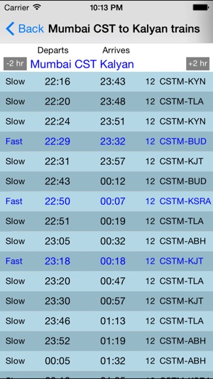 Mumbai Local Train Timetable(圖2)-速報App