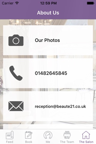 Beaute 21 Salon screenshot 3