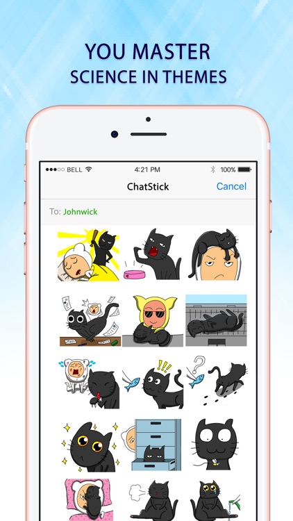 You master Stickers & Emoji Keyboard By ChatStick